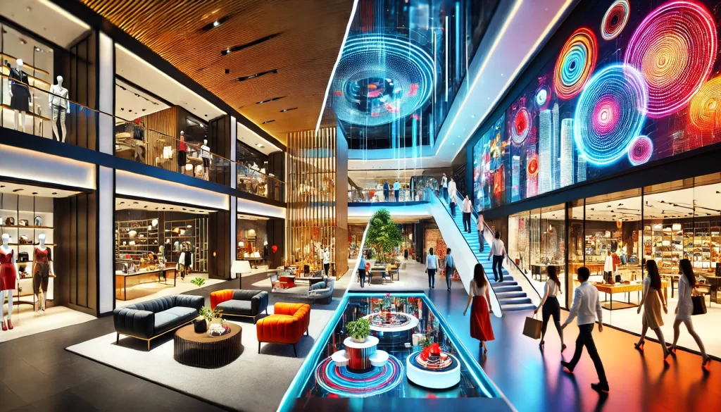 Innovative Mall and Retail Space Design showcasing stylish and functional interiors.